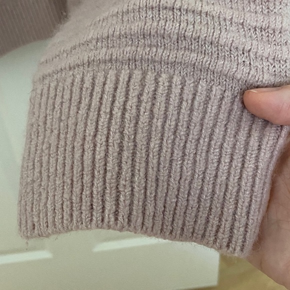 Madewell Dusty Lavender Purple Cowl Neck Sweater - Picture 6 of 10